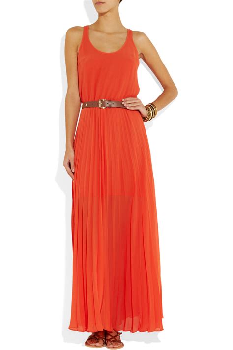 michael kors orange dresses.